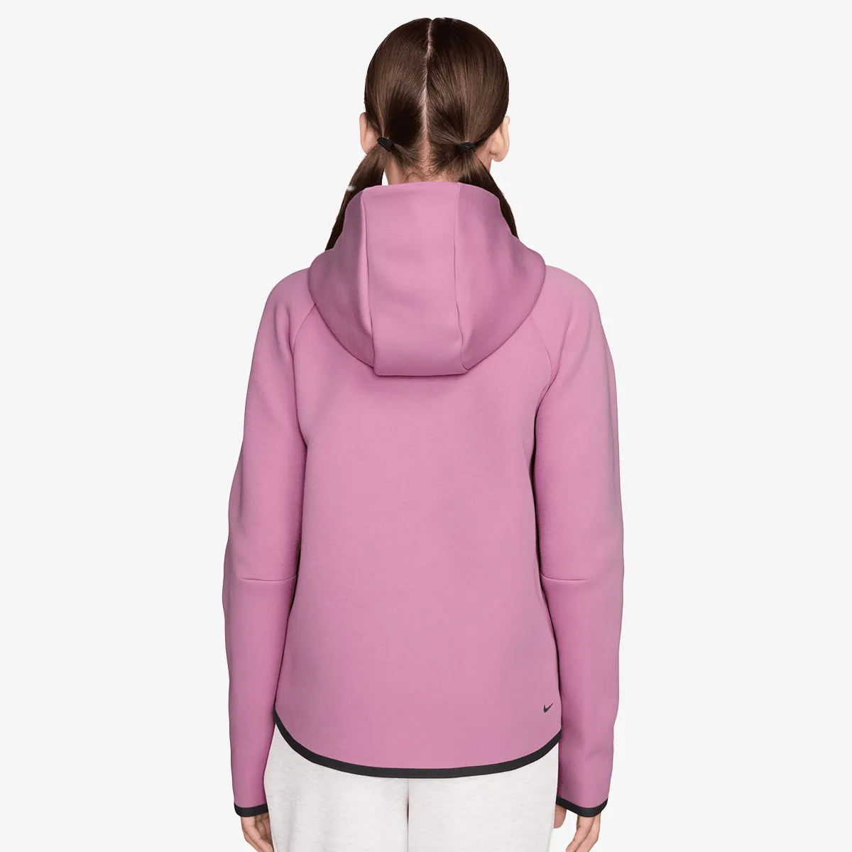 NIKE Dukserica G NSW TCH FLC HD FZ LS - PD 