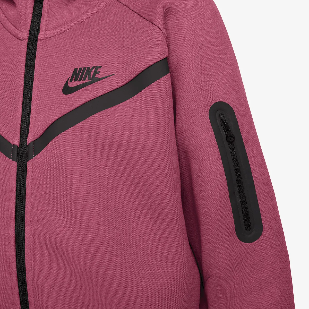 NIKE Dukserica G NSW TCH FLC HD FZ LS - PD 