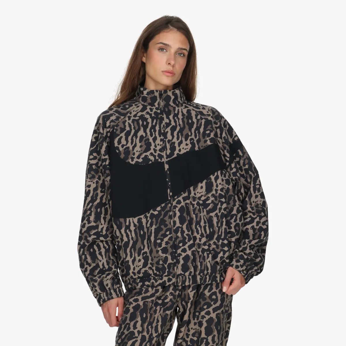 NIKE Jakna W NSW TREND WVN HBR AOP JKT 