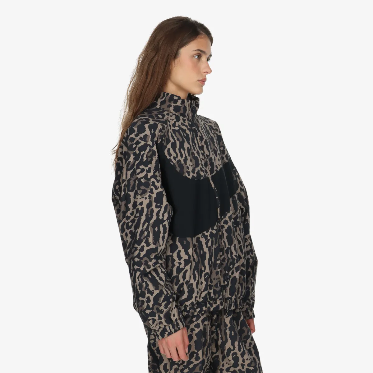 NIKE Jakna W NSW TREND WVN HBR AOP JKT 