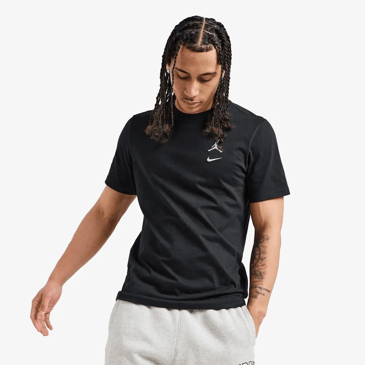NIKE Majica M J FLT MVP JM HBR SS CREW 