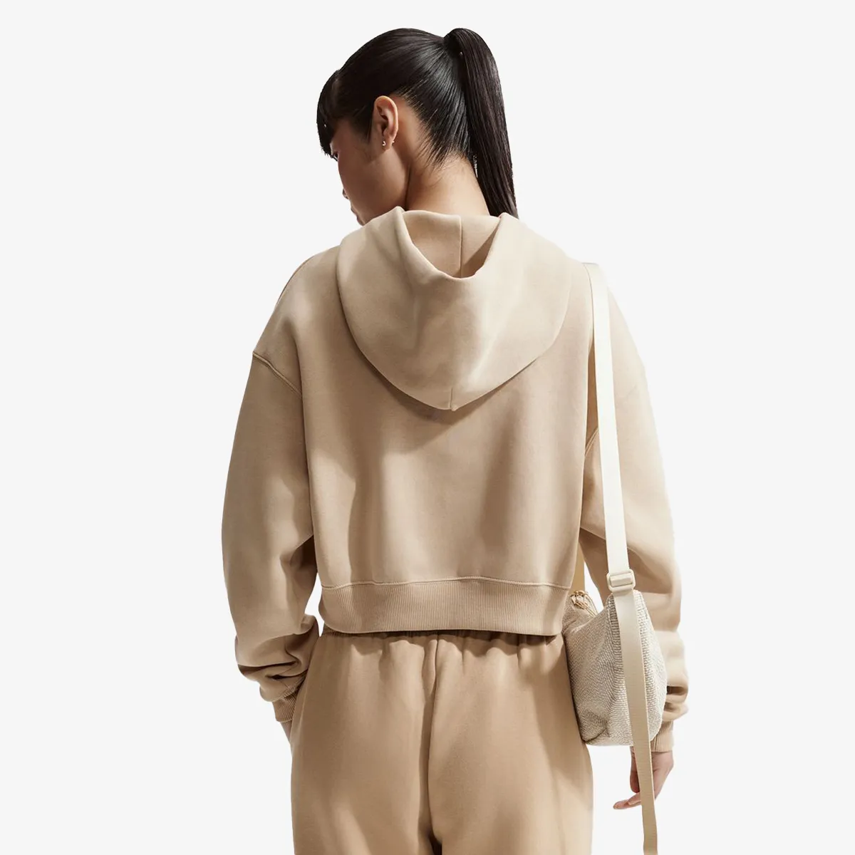 NIKE Dukserica W NSW PHNX FLC OS CRP HNLY HDY