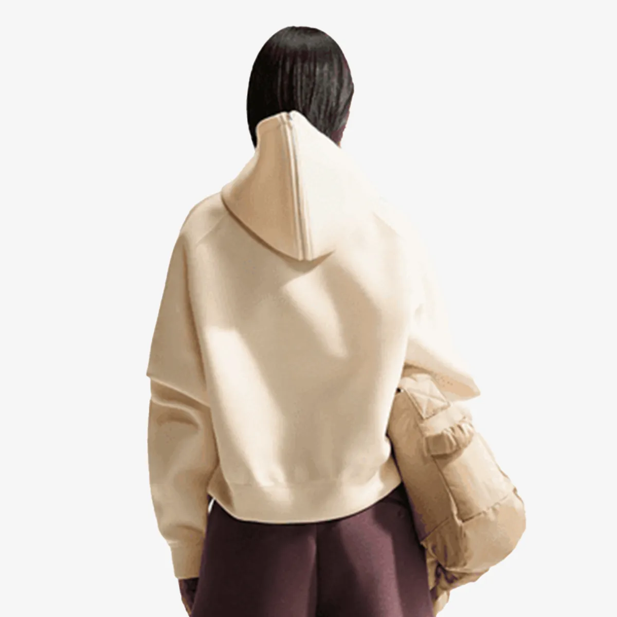 NIKE Dukserica W NSW PREGAME FLC HDY 