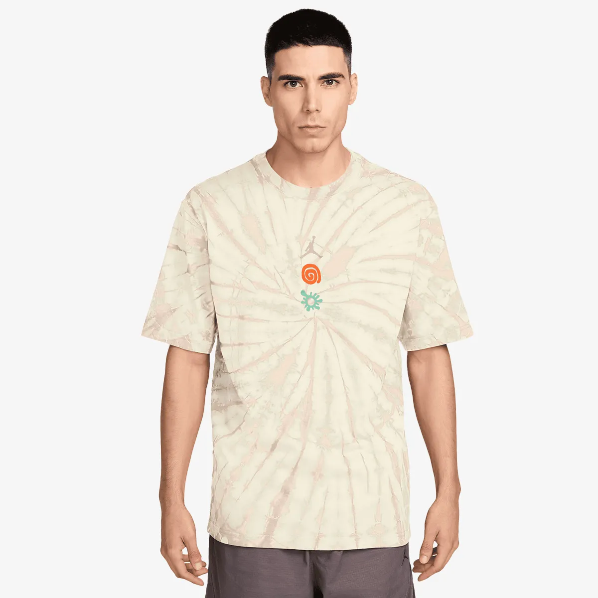 NIKE Majica M J BRK TIE DYE FEST SS CRW 