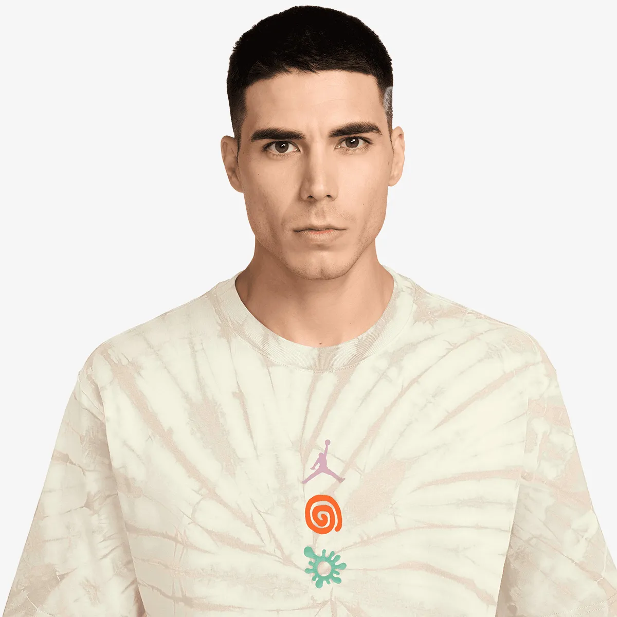 NIKE Majica M J BRK TIE DYE FEST SS CRW 