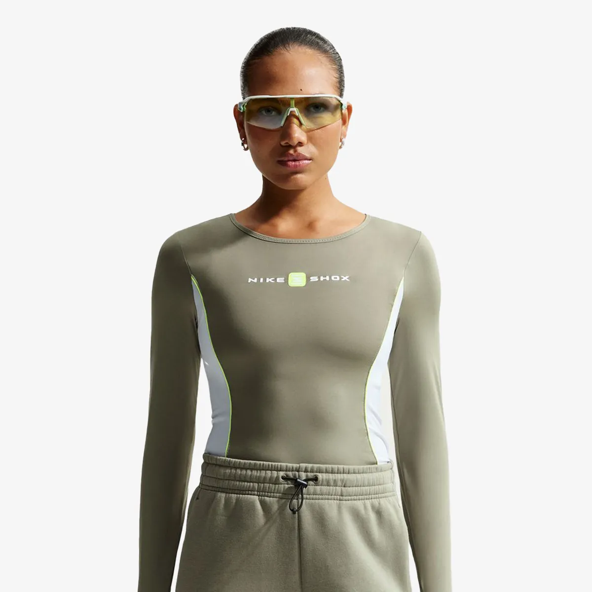 NIKE Majica dugih rukava W NSW LS TOP SHOX 