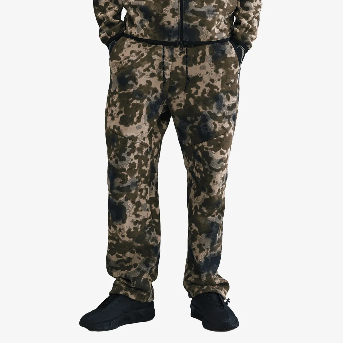 NIKE Donji deo trenerke M NK TECH FLC OH PANT CAMO