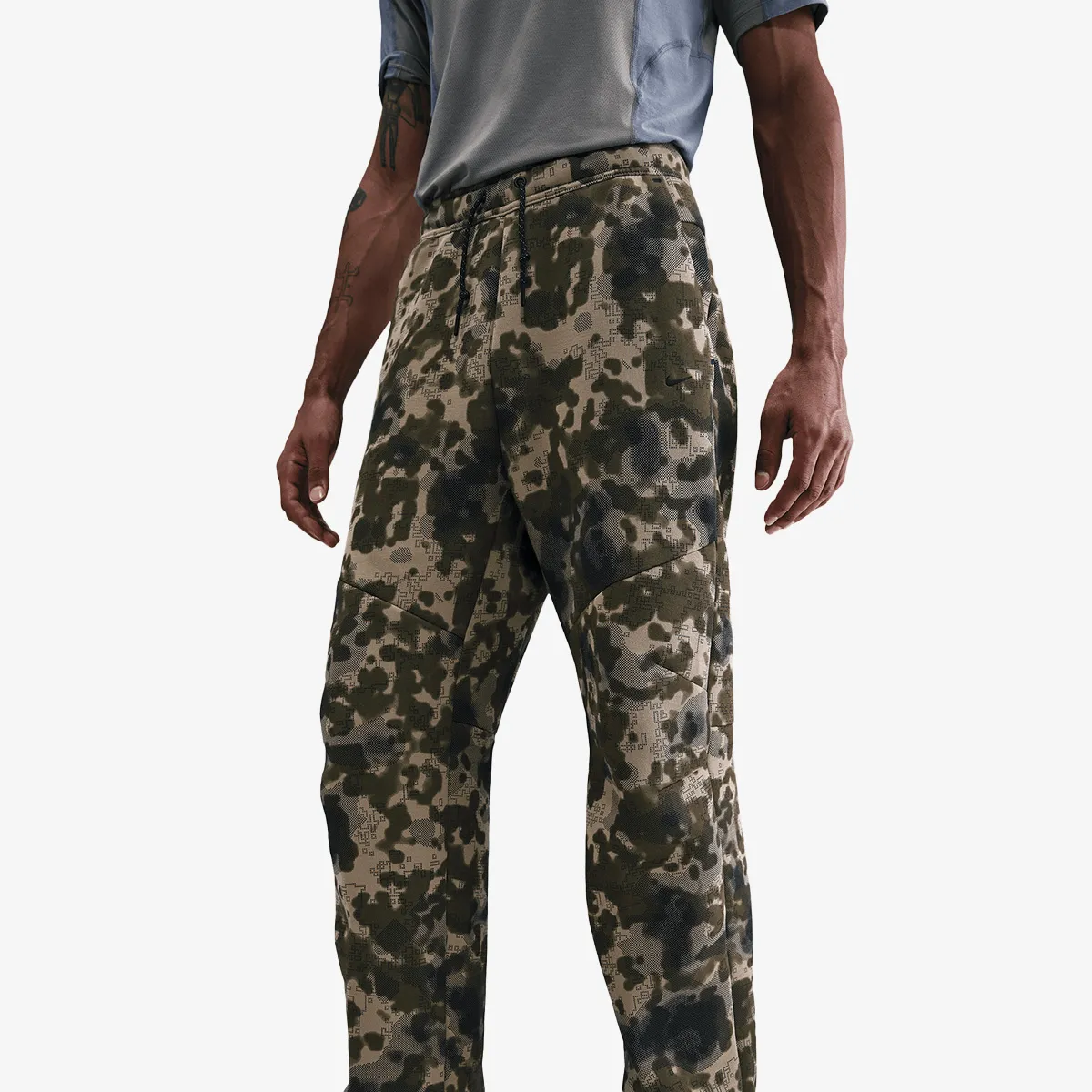 NIKE Donji deo trenerke M NK TECH FLC OH PANT CAMO