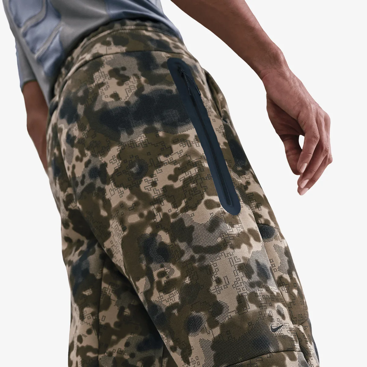 NIKE Donji deo trenerke M NK TECH FLC OH PANT CAMO