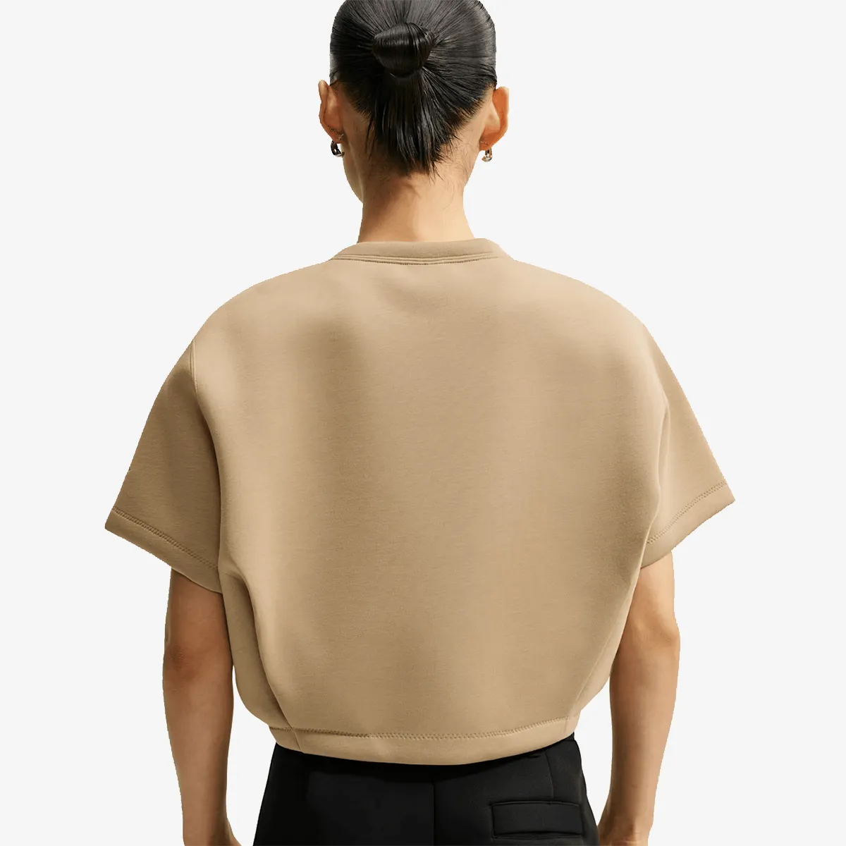 NIKE Majica W NK PREGAME FLC TOP