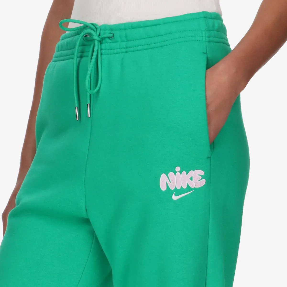 NIKE Dukserica W NSW PHNX FLC HR PANT WIDE 2 