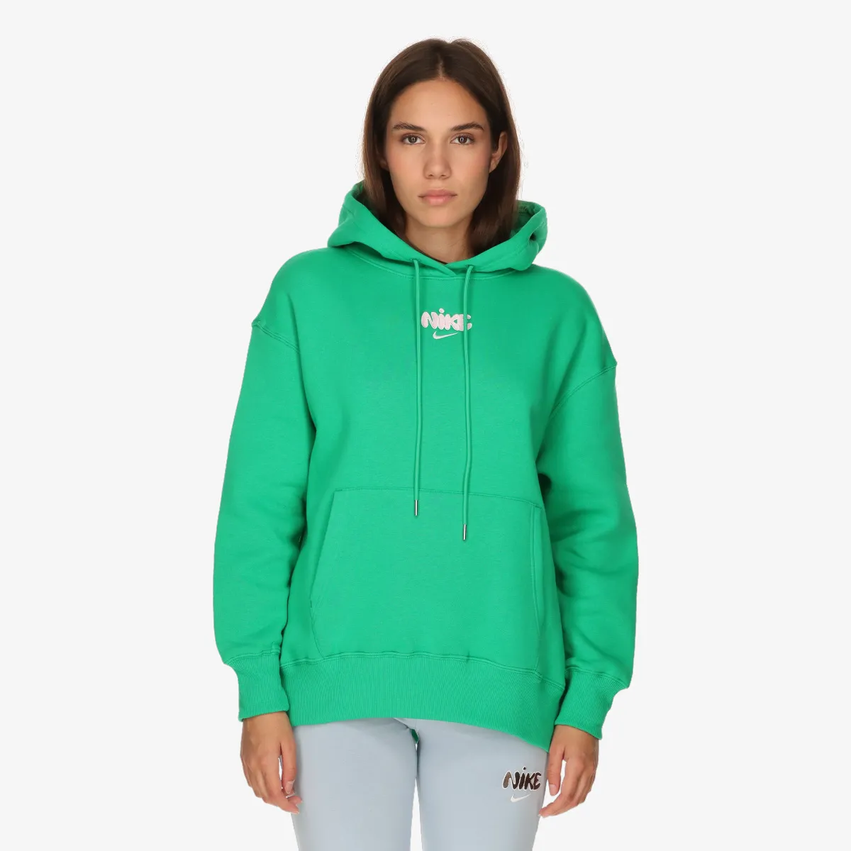 NIKE Donji deo trenerke W NSW PHNX FLC OS PO HOODIE