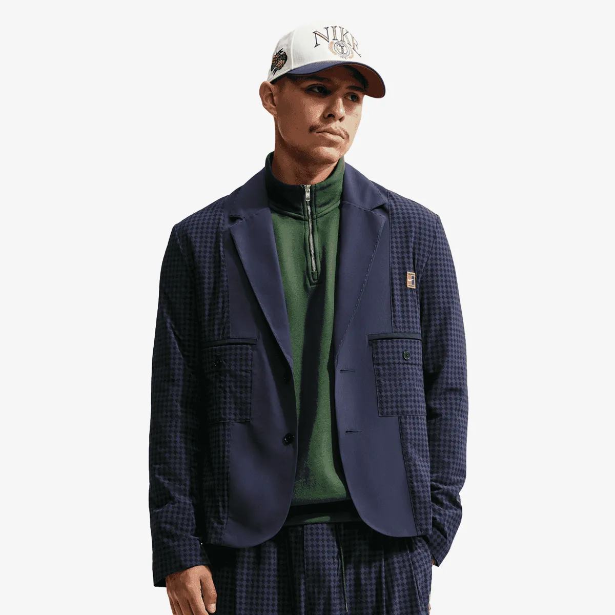 NIKE Jakna M NK CLUB RULES SUN BLAZER AOP 