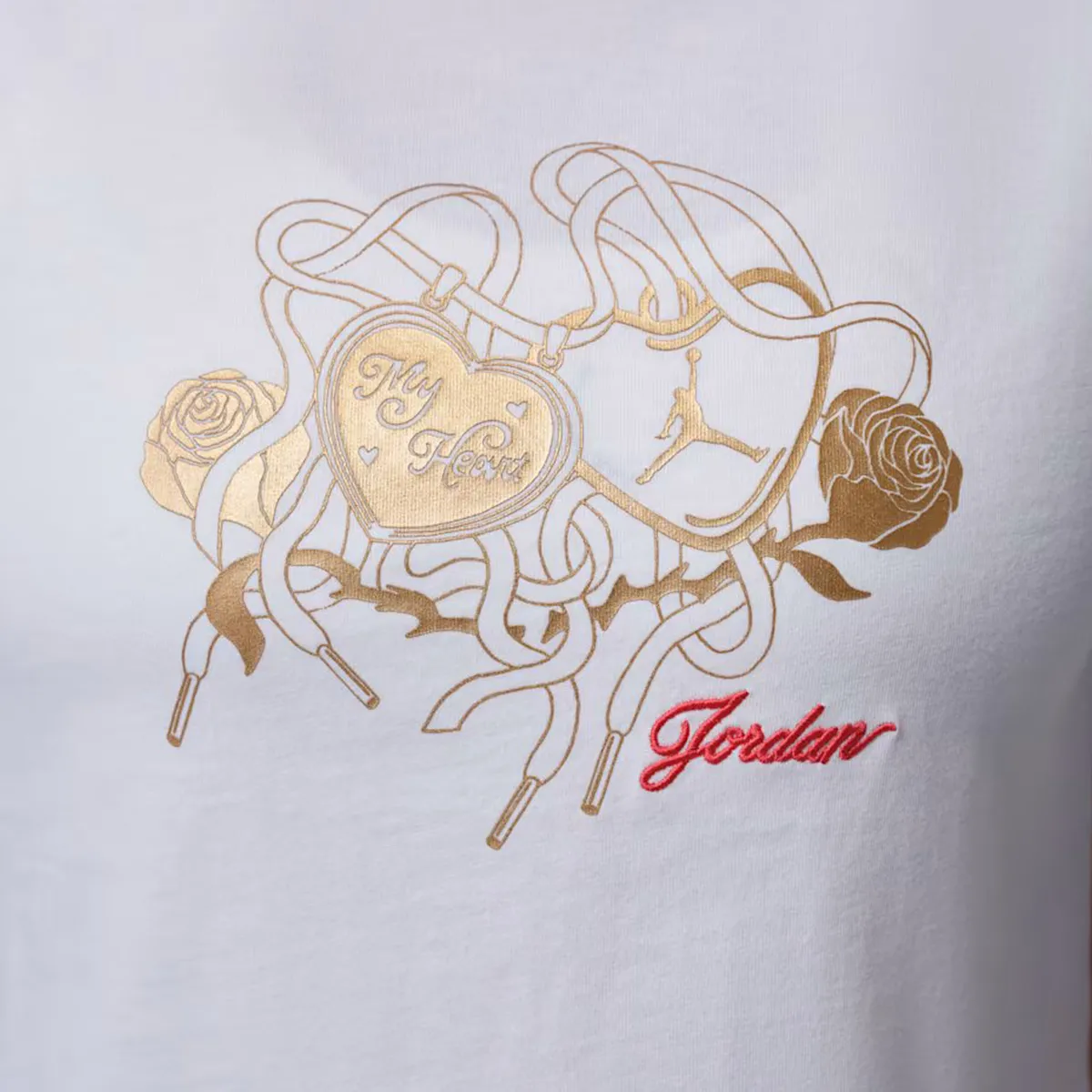 NIKE Majica W J BRK SS SHGF GFX TEE MD