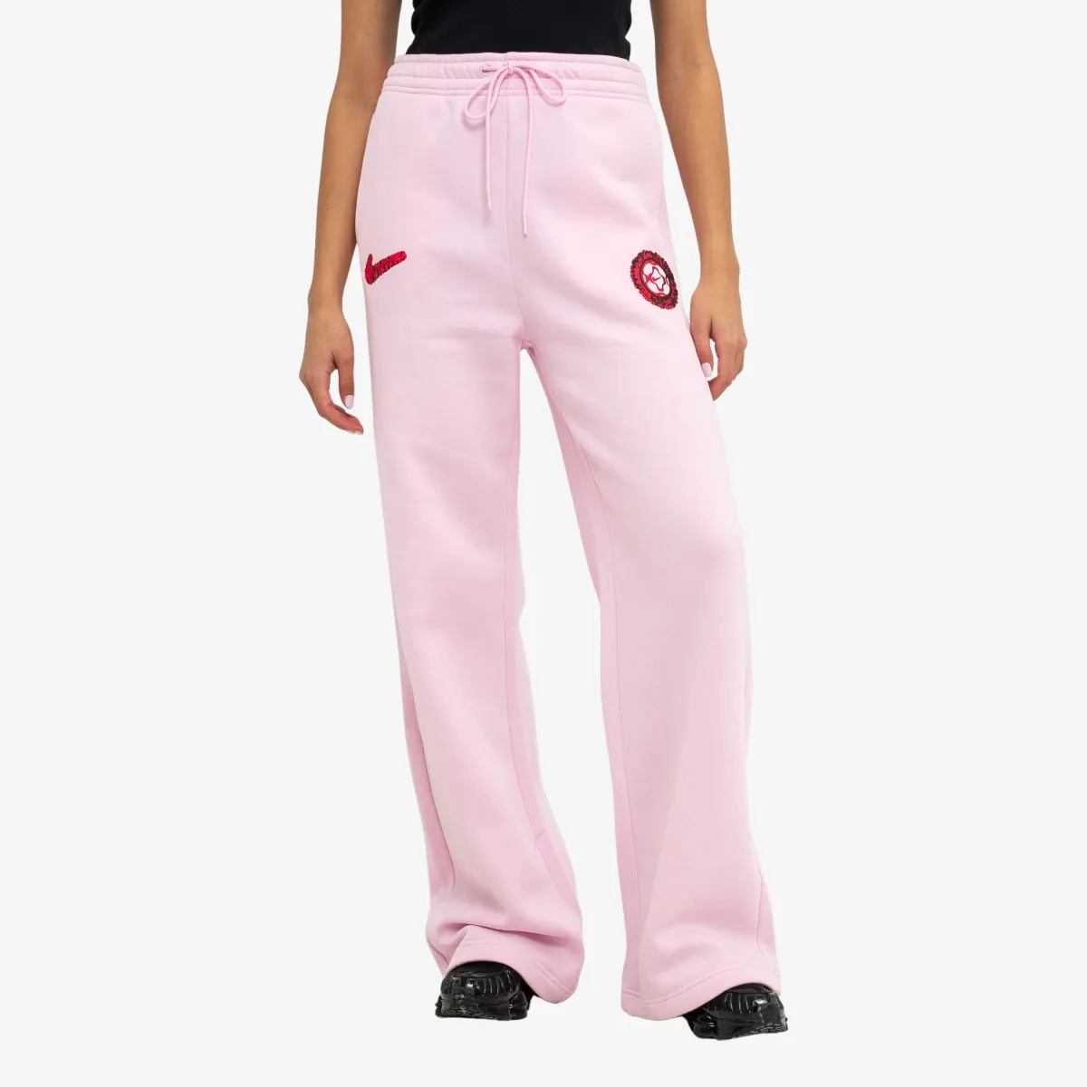 NIKE Donji deo trenerke W NSW FLC HR PANT WIDE 2