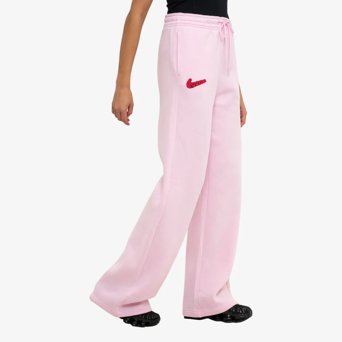 NIKE Donji deo trenerke W NSW FLC HR PANT WIDE 2