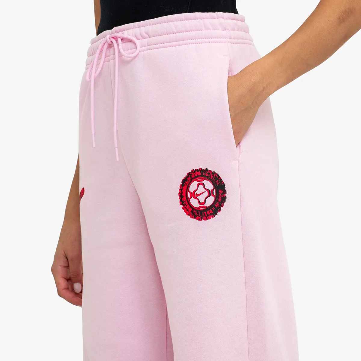 NIKE Donji deo trenerke W NSW FLC HR PANT WIDE 2