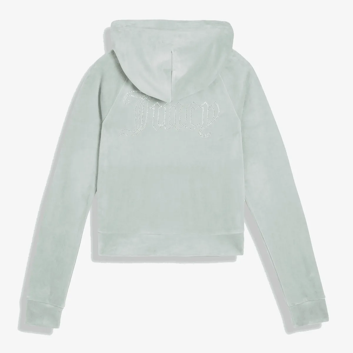 JUICY COUTURE Dukserica MADISON OUTLINE HOODIE WITH DIAMANTE BRA 