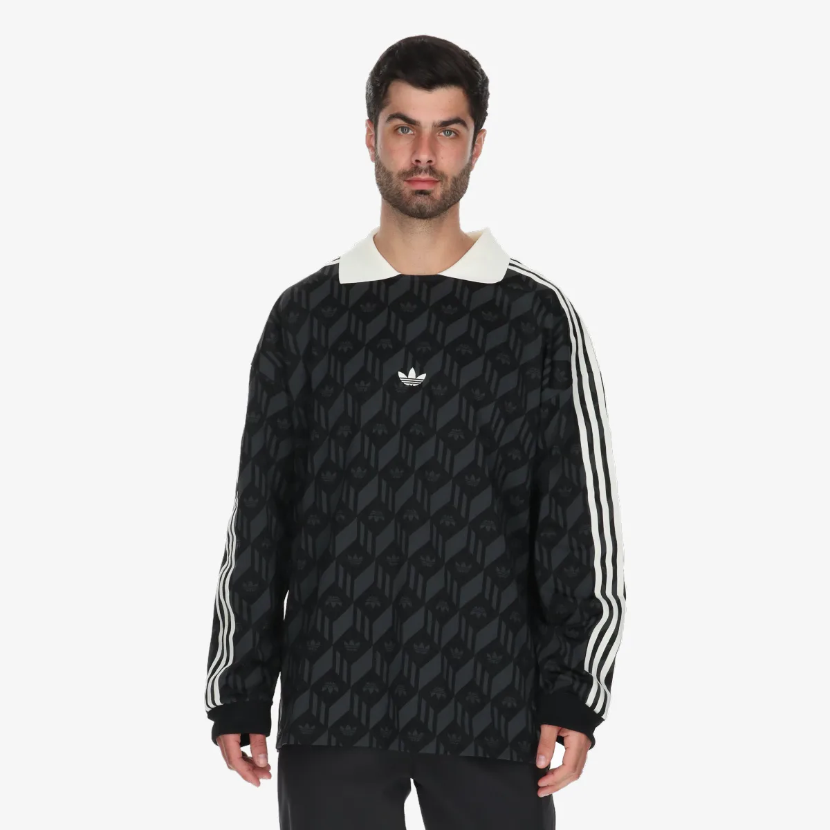 ADIDAS Dukserica Jacquared Rugby 