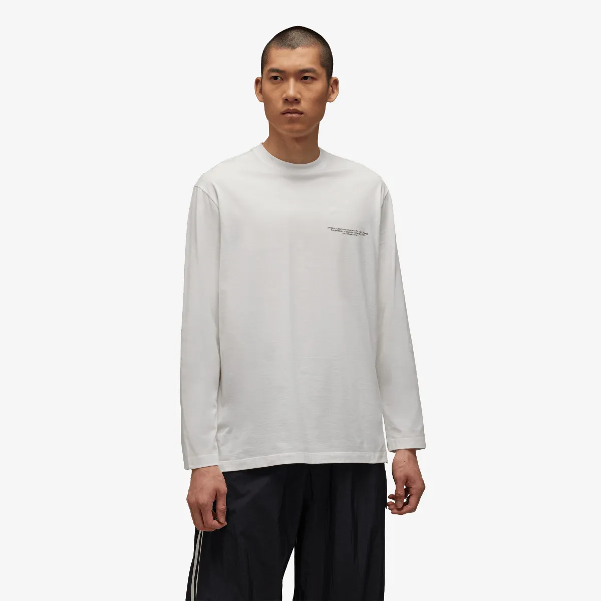ADIDAS Dukserica Y-3 LOGO LS TEE 