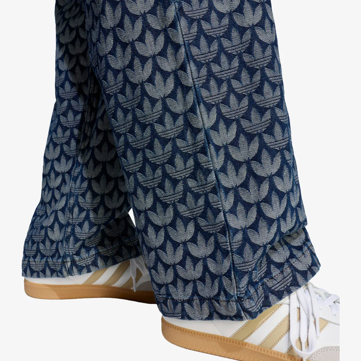 ADIDAS Pantalone Denim Monogram 