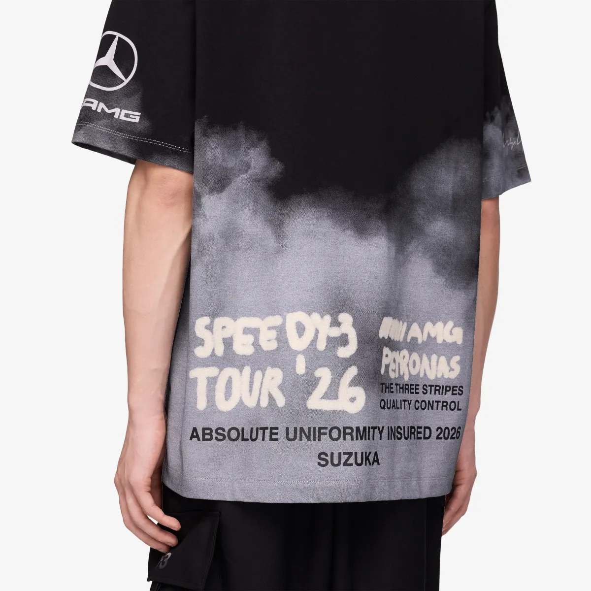 ADIDAS Majica F1 TOUR SS TEE BLACK