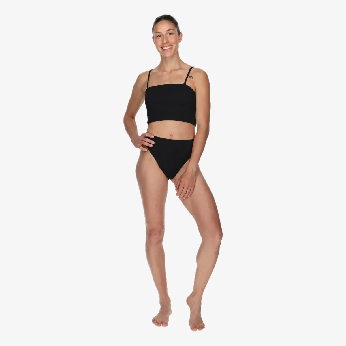 PERRY ELIS KUPAĆI KOSTIM GORNJI DEO Bandeau Midkini Top 