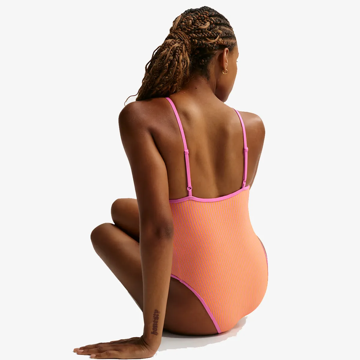 NIKE Kupaći kostim 1-delni SQUARE NECK ONE PIEC