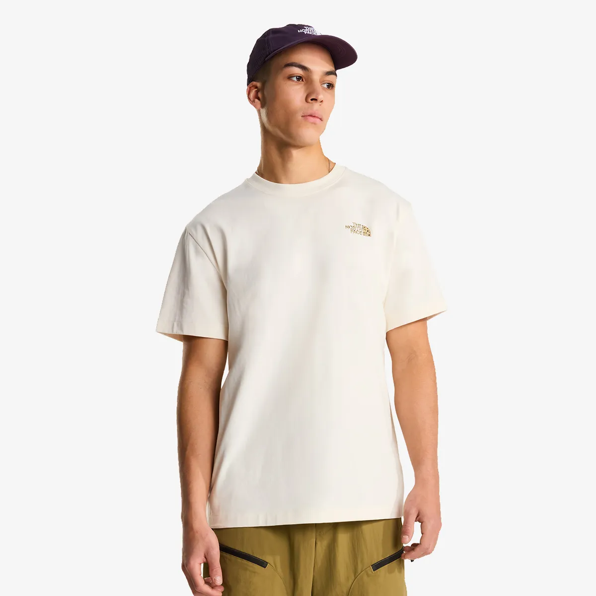 THE NORTH FACE Majica M TNF SNACK  RELAXED SHORT SLEEVE TEE-GR 
