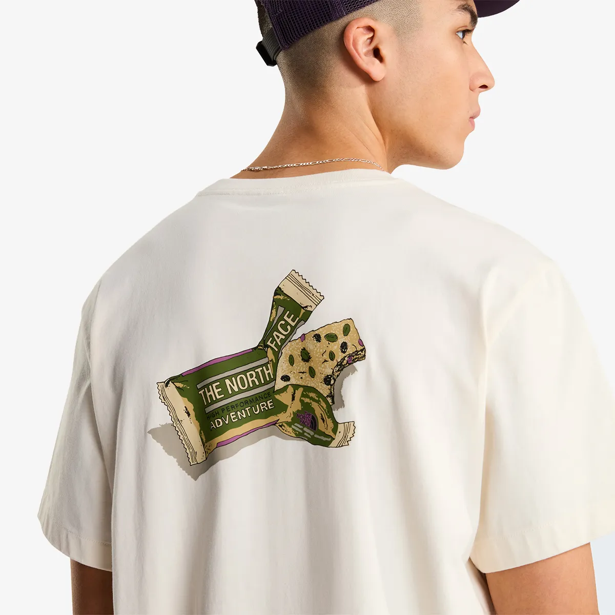 THE NORTH FACE Majica M TNF SNACK  RELAXED SHORT SLEEVE TEE-GR 