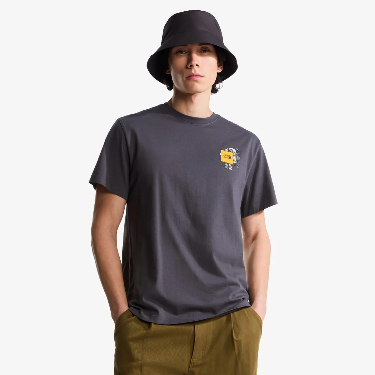 THE NORTH FACE Majica U GEAR UP GET OUT RLX SS TEE-GRAPHIC