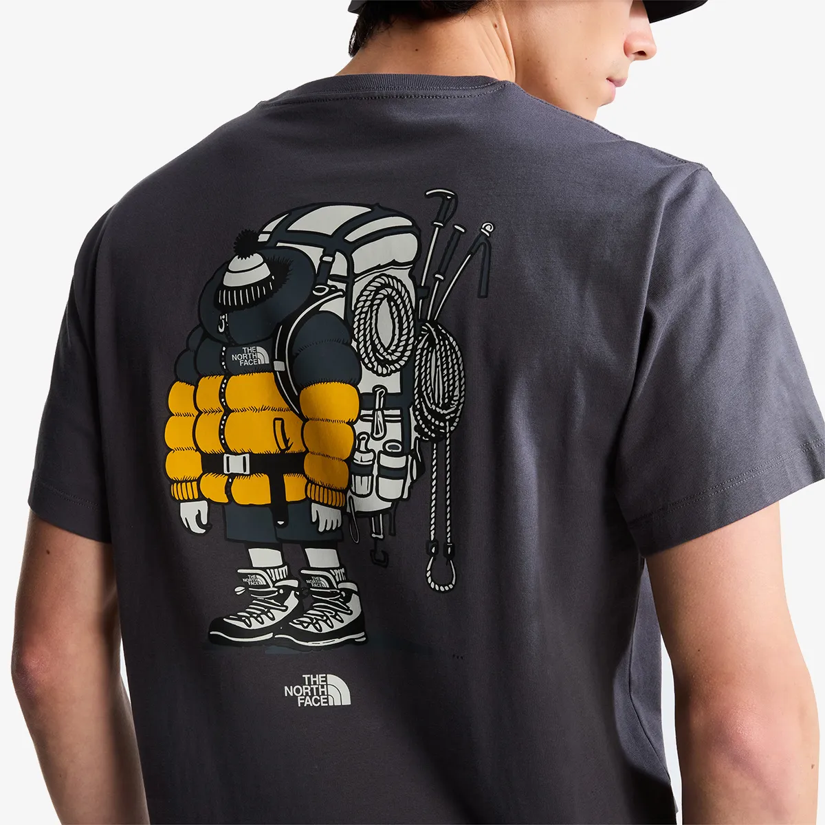 THE NORTH FACE Majica U GEAR UP GET OUT RLX SS TEE-GRAPHIC