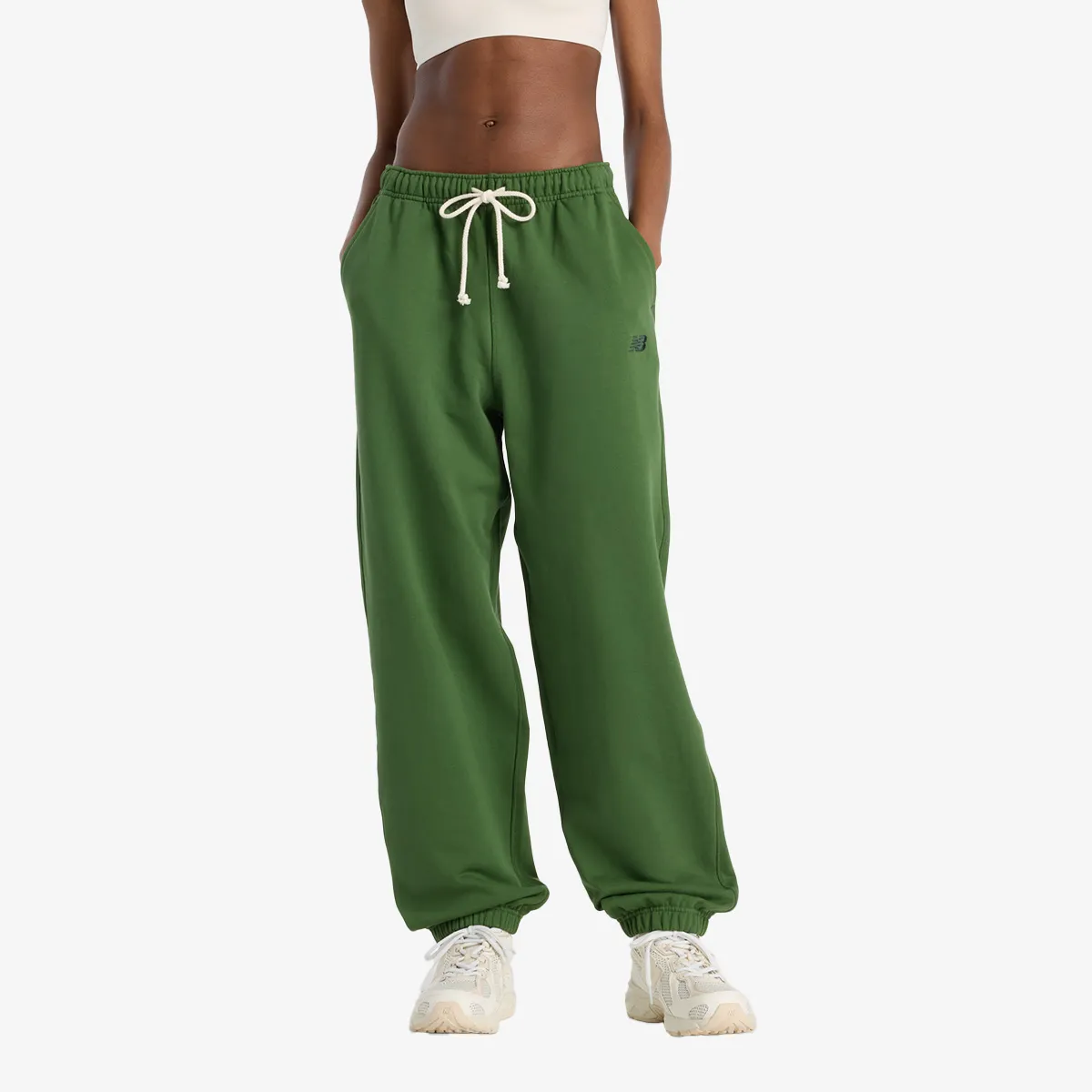 NEW BALANCE Donji deo trenerke Athletics French Terry Jogger 