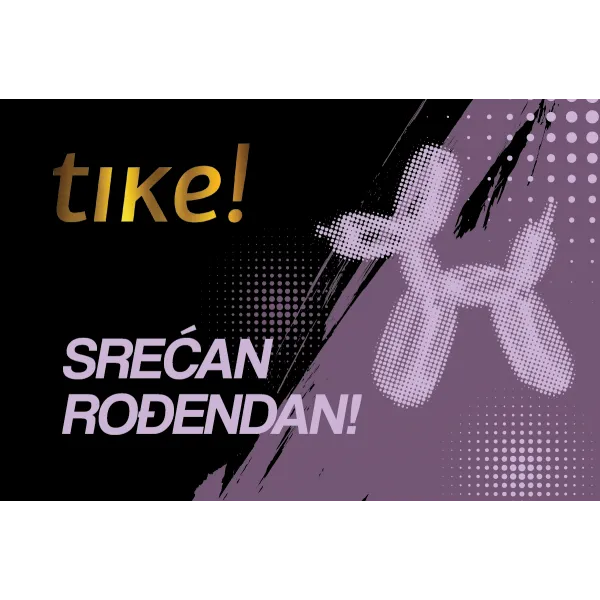 Poklon kartica Rođendanska E-poklon kartica za nju 
