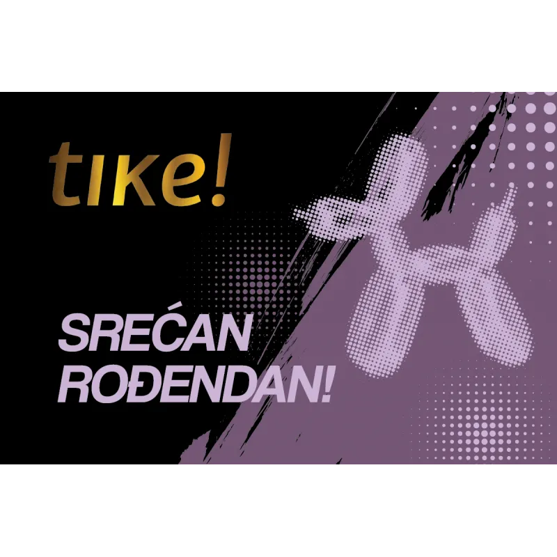 Poklon kartica Rođendanska E-poklon kartica za nju