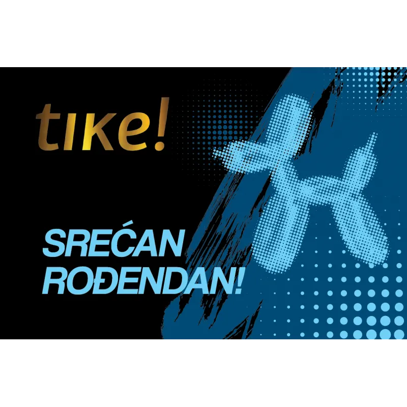 Poklon kartica Rođendanska E-poklon kartica za njega