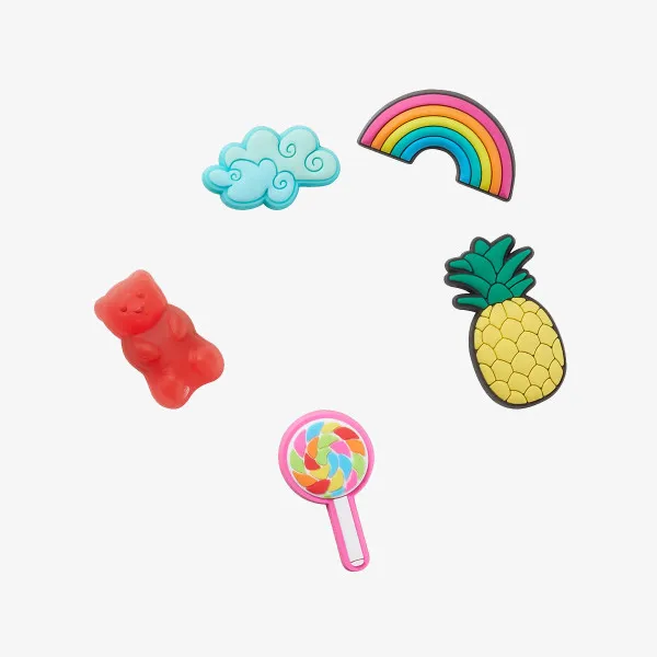 CROCS Privezak Happy Candy 5 Pack 