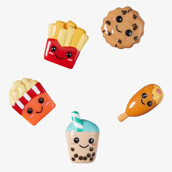 CROCS Privezak Bad But Cute Foods 5 Pack 