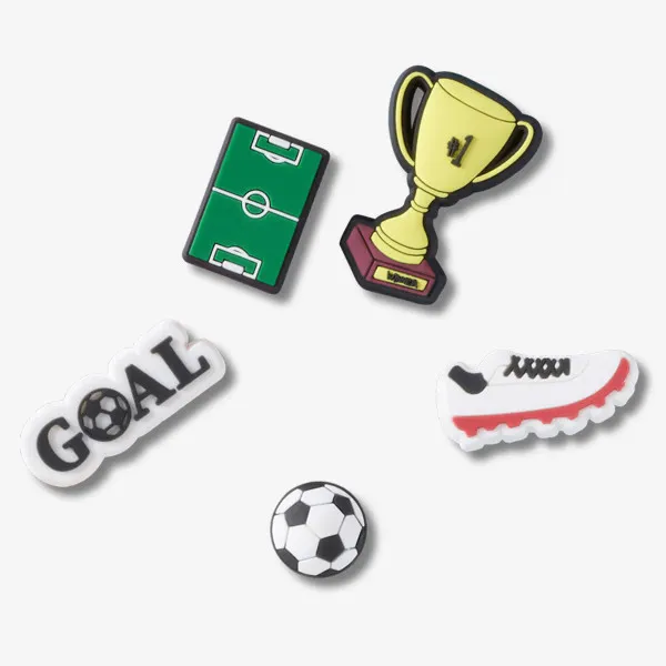 CROCS Privezak Soccer Star 5 Pack 