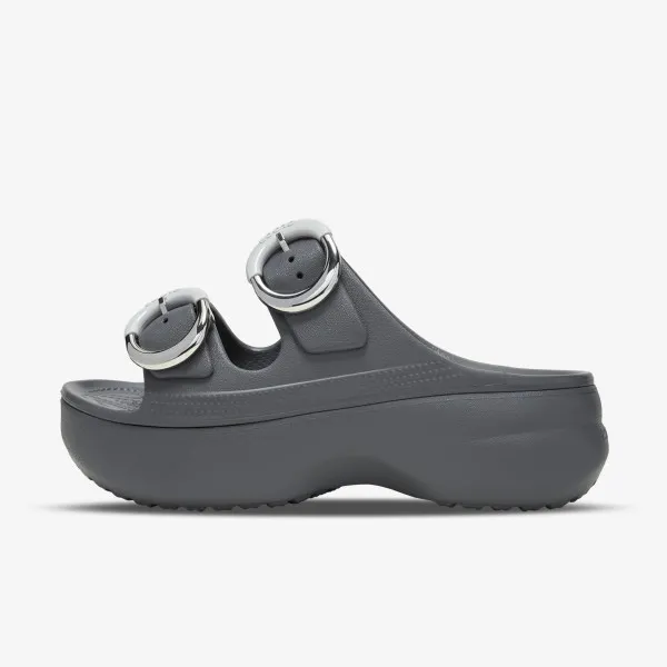 CROCS Papuče Sat Platform Dipped Buckle Sndl