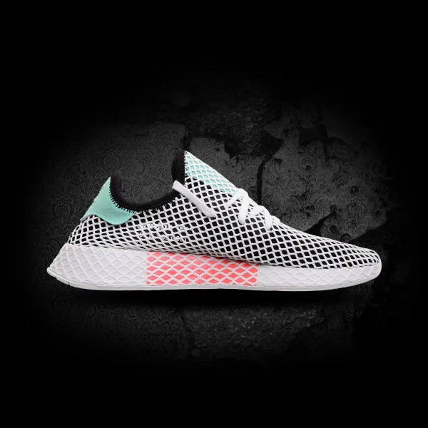 ADIDAS Patike DEERUPT RUNNER CBLACK/EASGRN/FTWWHT 