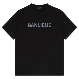 BANLIEUE Majica B+ REFLECTIVE PRINT T-SHIRT 