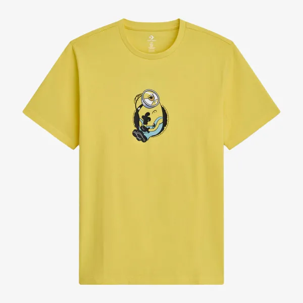 CONVERSE Majica THROUGH THE PATCH TEE 