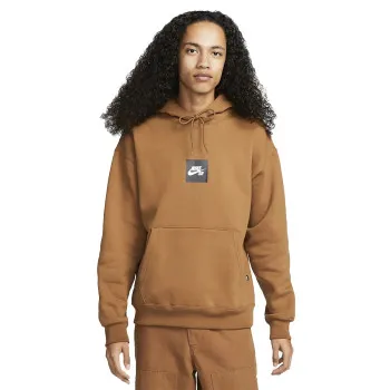NIKE Dukserica U NK SB FLC HD BOX LOGO 