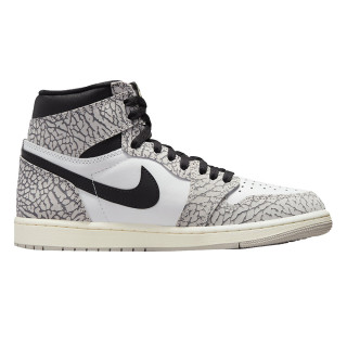 NIKE Patike Air Jordan 1 White Cement 