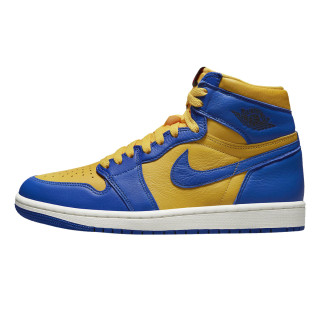 NIKE Patike Air Jordan 1 Game Royal and Varsity Maize 