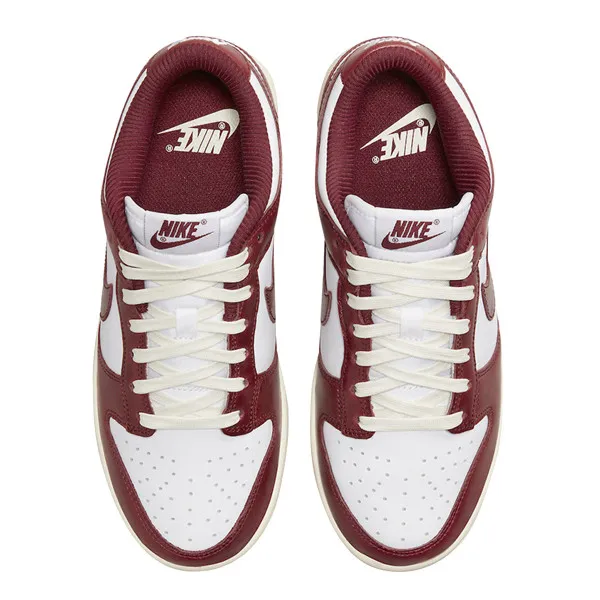 NIKE Patike Dunk Low Team Red and White 