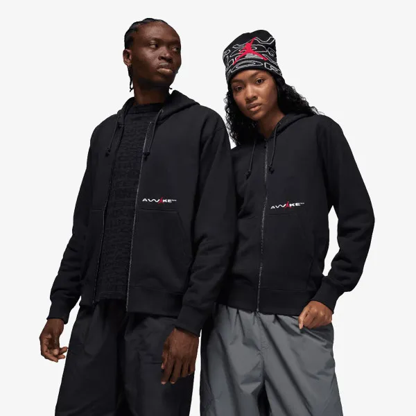 NIKE Dukserica M J AWNY FZ FLC HOODIE