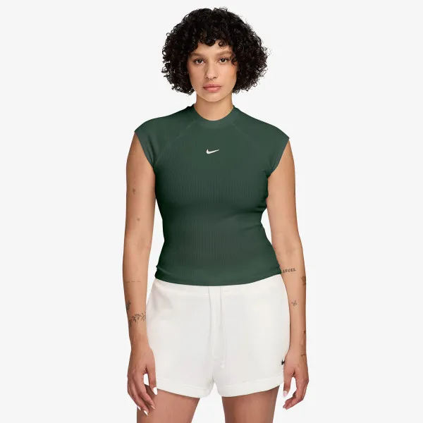 NIKE Majica W NSW CHILL KNIT RIB SS TOP 