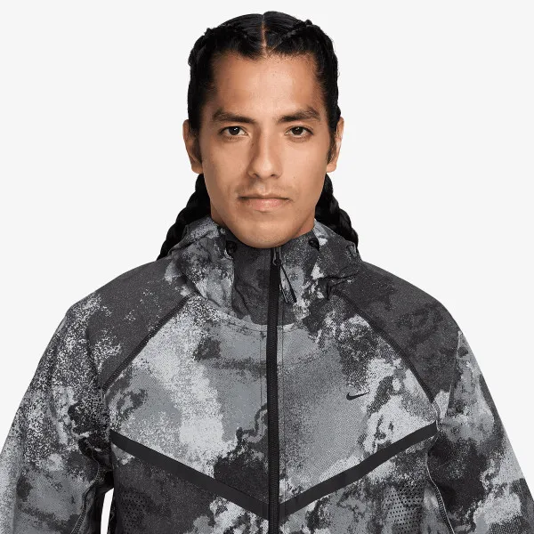 NIKE Dukserica M NK DF TECH WVN FZ WR JKT AOP